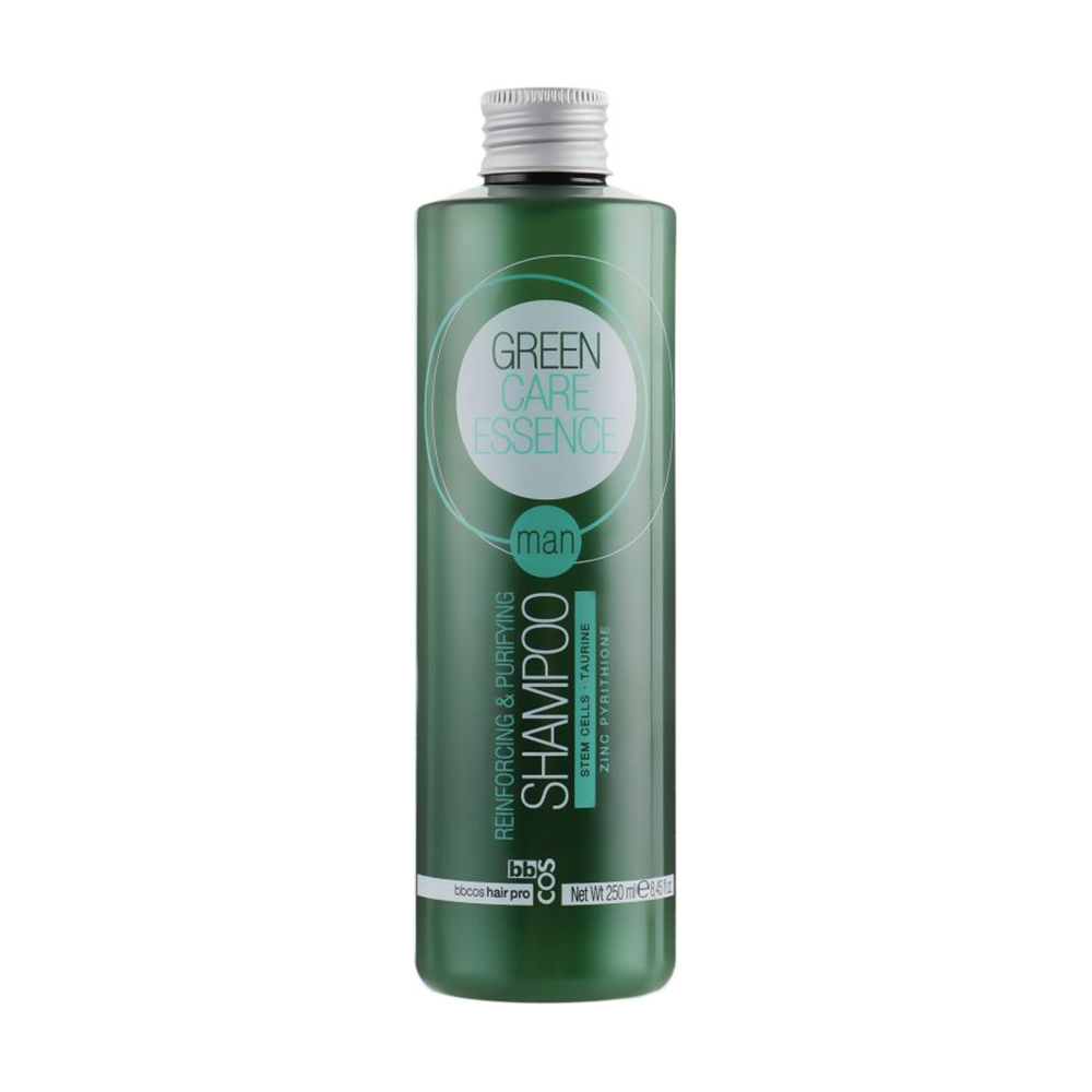 Чоловічий шампунь для волосся BBcos Green Care Essence Man Reinforcing &amp; Purifying Shampoo, 250 мл